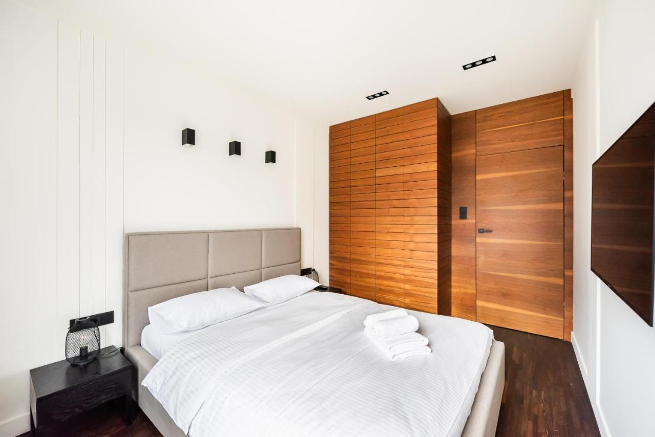 Wola Luxury Wooden Apartment Varšava Exteriér fotografie